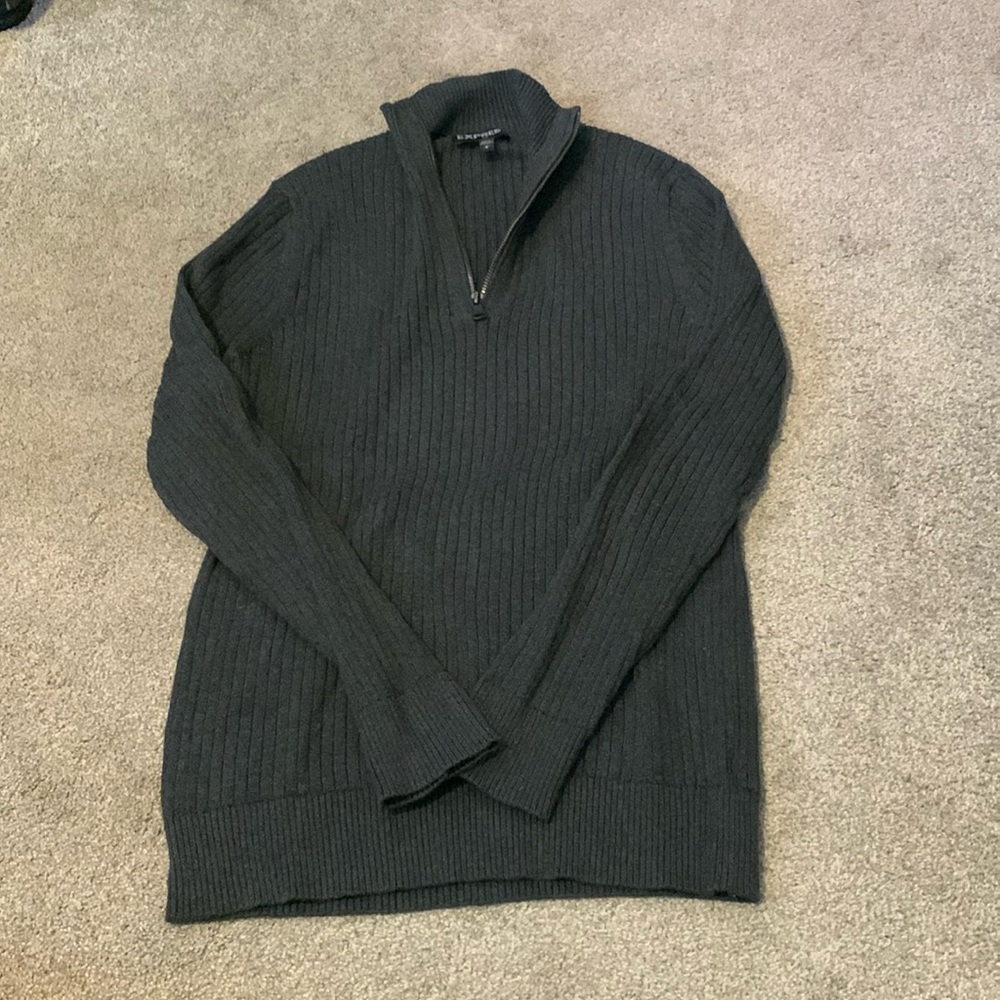 Men’s Express half zip sweater